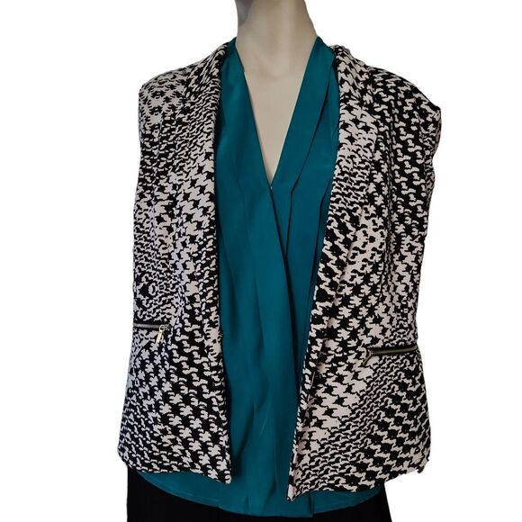 Elementz Blazer Jacket Notch Collar Pockets One Button - Picture 10 of 13